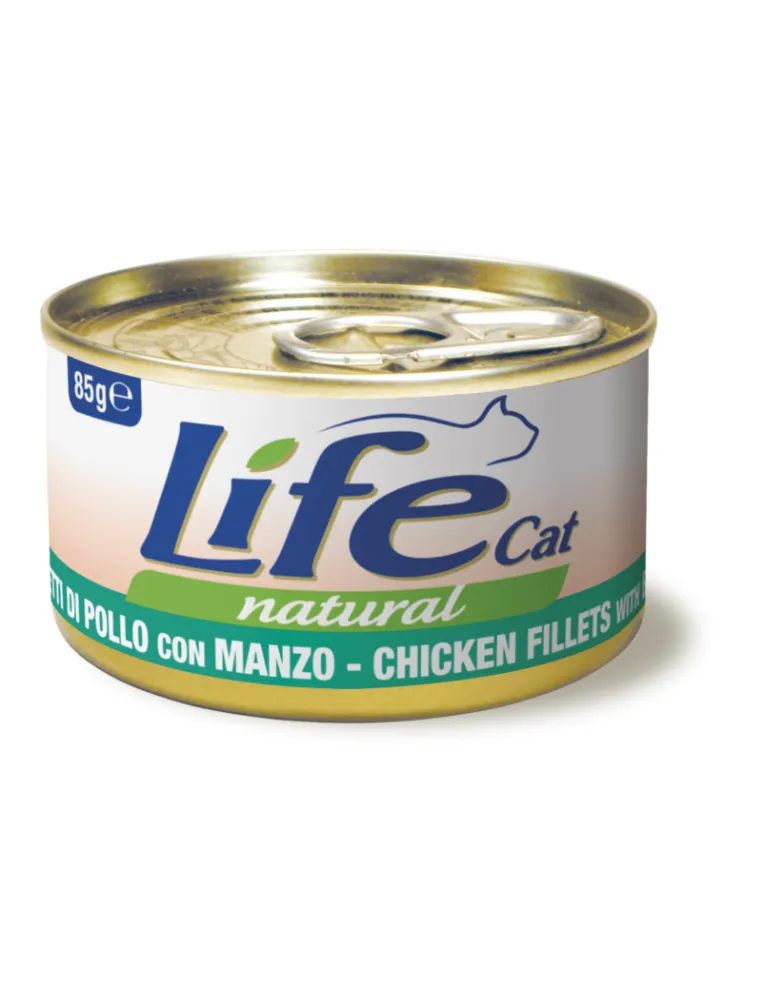 LifeCat Pollo Manzo 85g