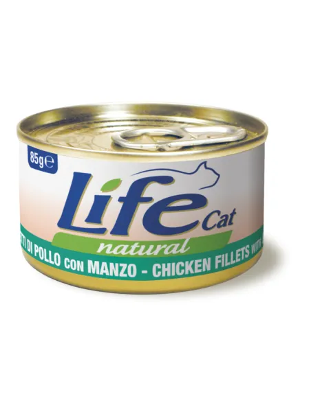 LifeCat Pollo Manzo 85g
