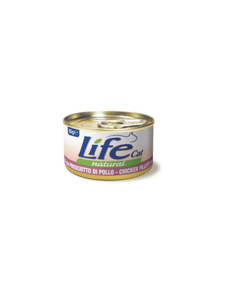 LifeCat Pollo Prosciutto 85g