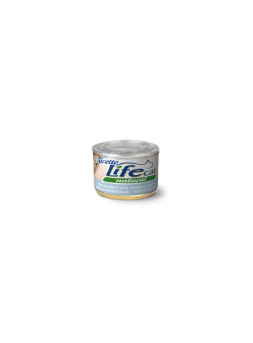 LifeCat Ricette Tonno e Pesce Bianco 150g