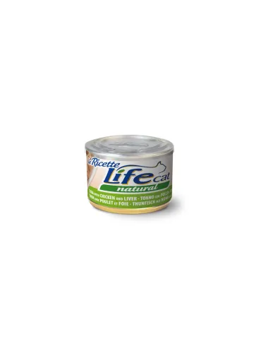 LifeCat Ricette Tonno Pollo Fegatini 150g