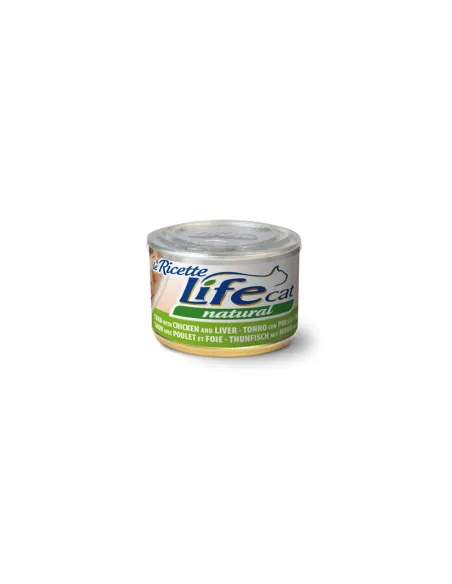 LifeCat Ricette Tonno Pollo Fegatini 150g