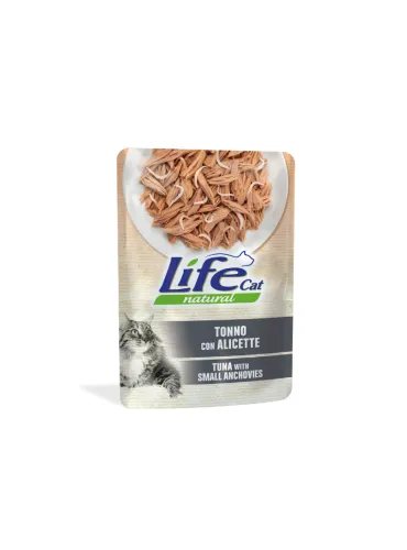 LifeCat Tonno e Alicette Busta 70g
