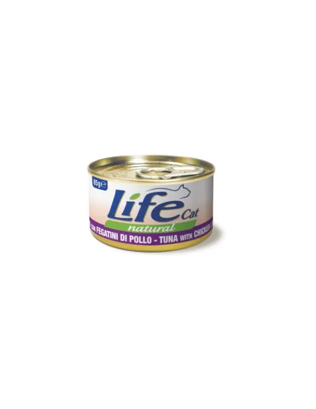 LifeCat Tonno e Fegatini di Pollo 85g