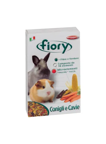 Mangime Nano Coniglio Cavia Fiory 850g