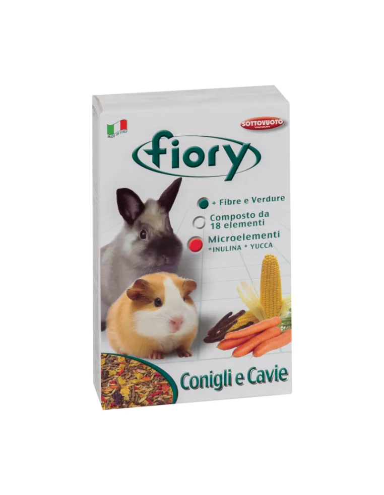Mangime Nano Coniglio Cavia Fiory 850g