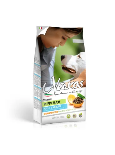 Maxi Pollo Agrumi Dog Naxos Puppy 12kg