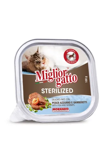 Migliorgatto Sterilized Pesce Azzurro 100g