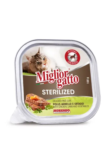 Migliorgatto Sterilized Pollo Agnello 100g