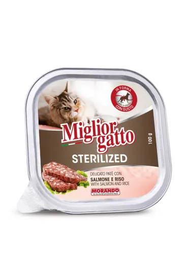 Migliorgatto Sterilized Salmone 100g