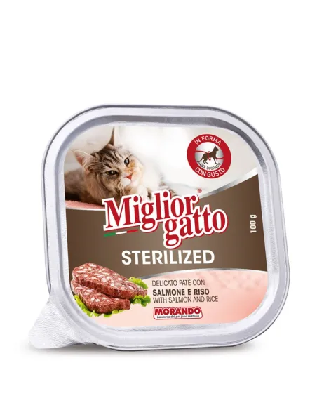 Migliorgatto Sterilized Salmone 100g