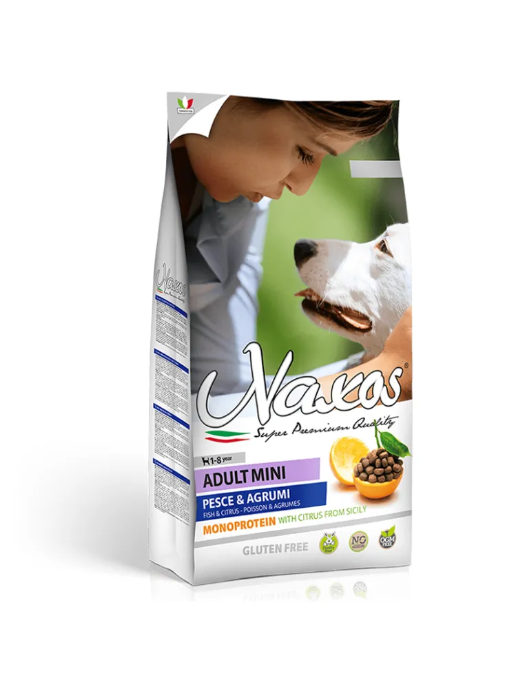 Mini Pesce Agrumi Dog Naxos Adult Confezione 800gr