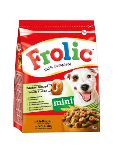 Mini Pollo Verdure Cereali Dog Frolic 1kg
