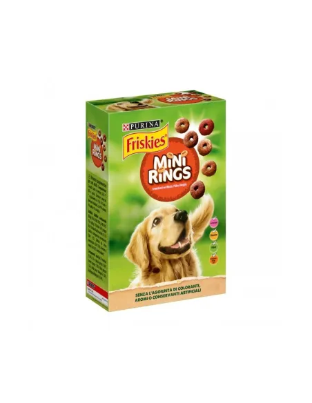 Mini Rings Friskies Biscotto per Cani 500g