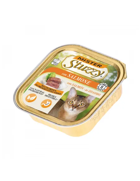 Mister Stuzzy Cat Salmone 100g Vaschetta