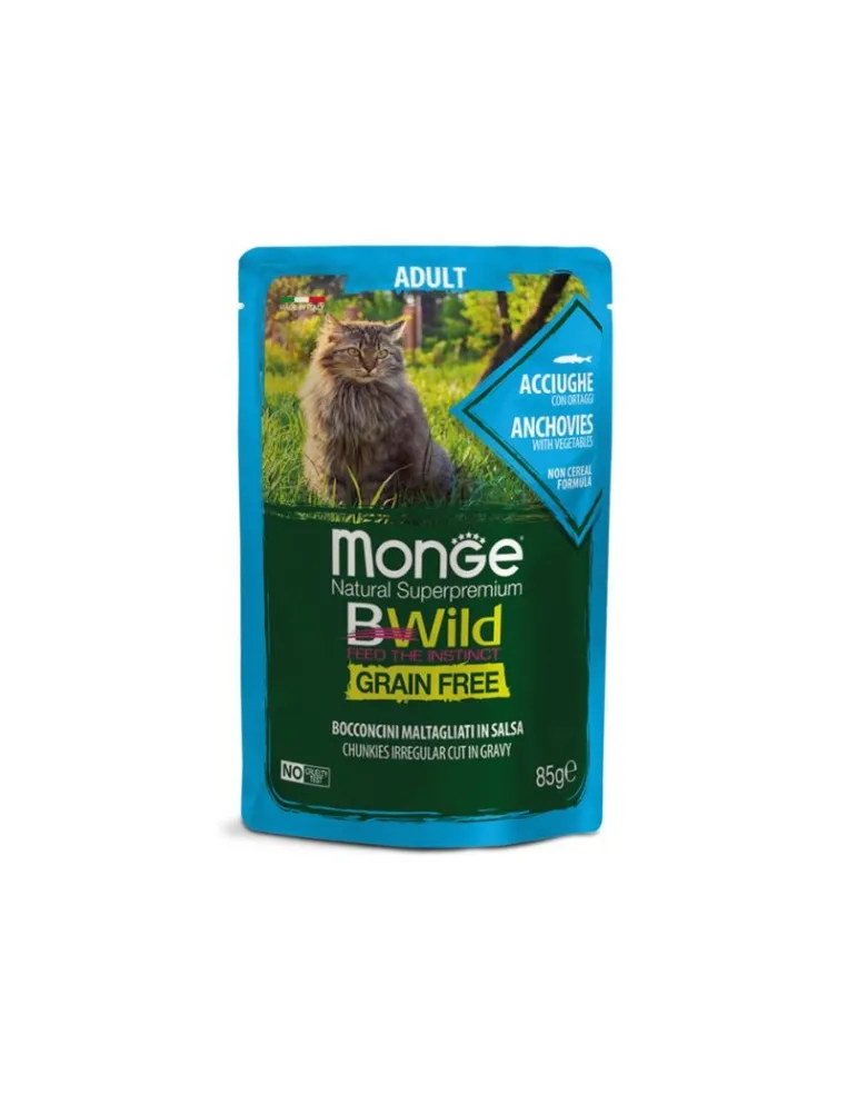 Monge BWild Adult Acc/Ort Busta 85g