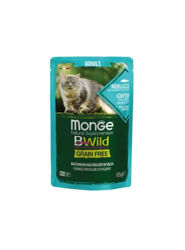 Monge BWild Busta Adulto Meringa, Gambero, Ortaggi 85g