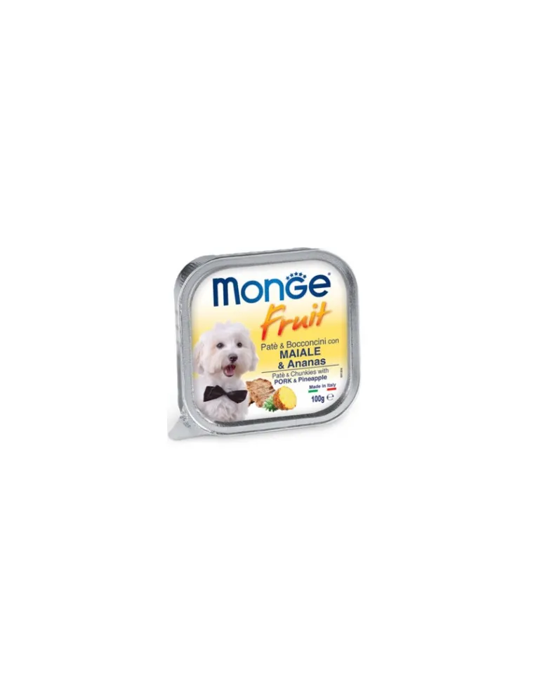 Monge Fresh Dog Food Maiale e Ananas 100g