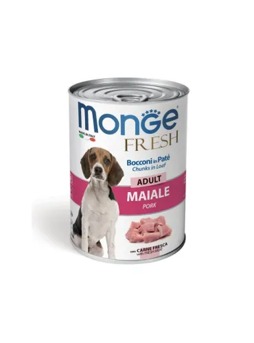 Monge Fresh Maiale 400g Cibo per Cani