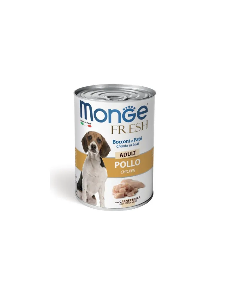 Monge Fresh Pollo 400g Alimento per Cani