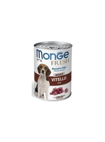 Monge Fresh Vitello 400g Alimento Fresco per Cani