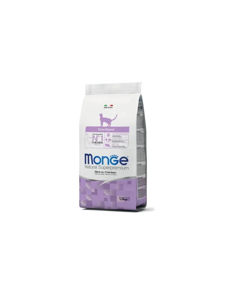 Monge Sterilized Pollo 10kg Cat Food