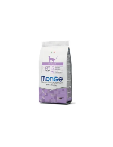 Monge Sterilized Pollo 10kg Cat Food