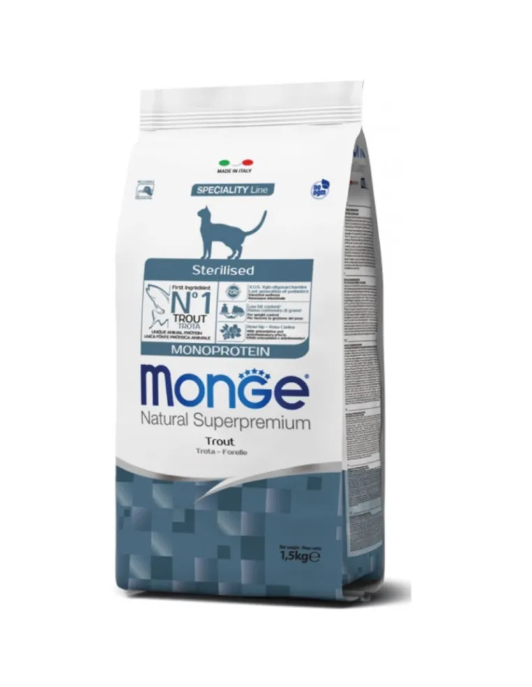Monge Sterilized Trota 10kg