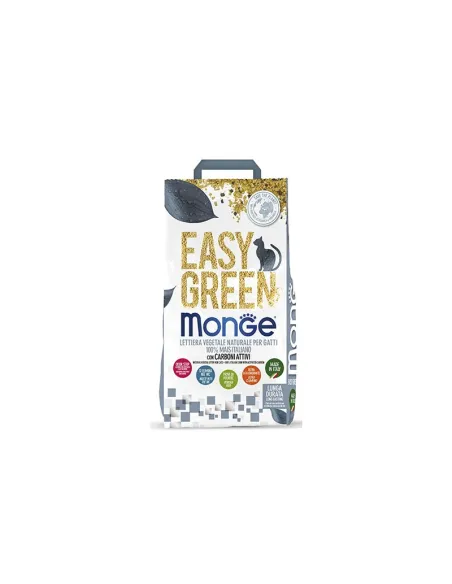 Monge Veg Easy Green Lettiera 10LT Carbone Monge Veg Easy Green Lettiera 10LT Carbone