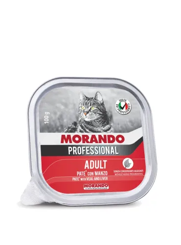 Morando Professional Cat Manzo 100g Vaschetta
