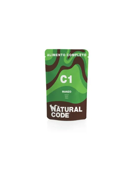 Natural Code Cat Manzo Busta 70g C1 Complet