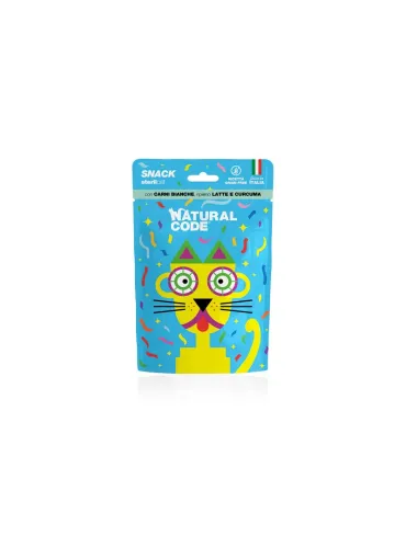 Natural Code Cat Snack 60g Steril Carni Bianche