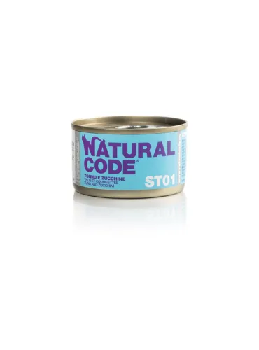 Natural Code Cat Steril ST01 Tonno e Zucchine 85g