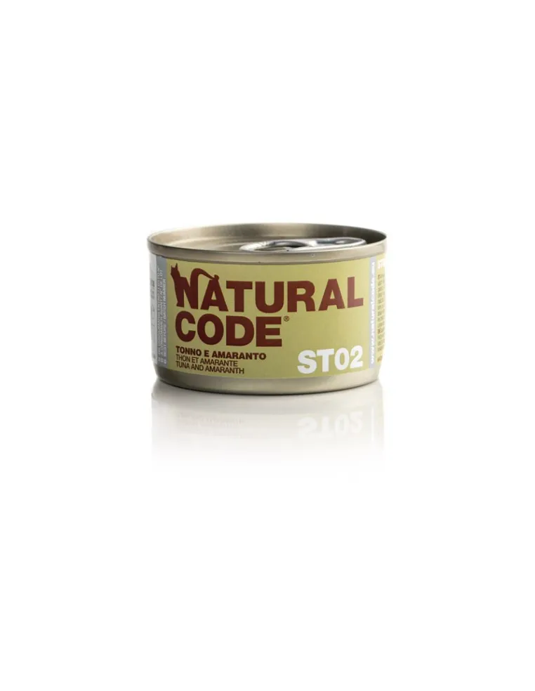Natural Code Cat Steril ST02 Tonno e Amaranto 85g