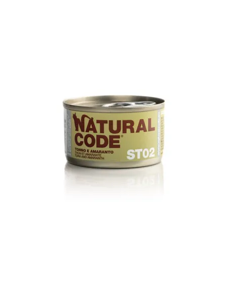 Natural Code Cat Steril ST02 Tonno e Amaranto 85g