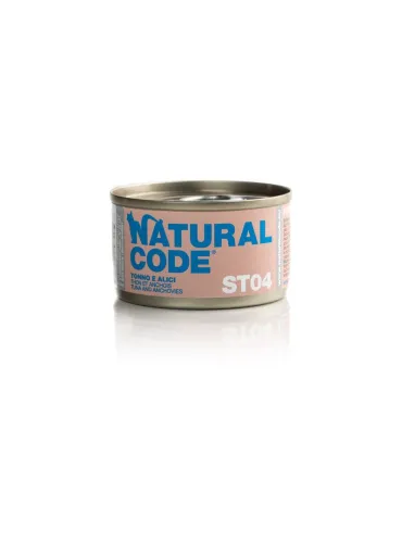 Natural Code Cat Steril ST04 Tonno e Alici 85g