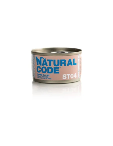 Natural Code Cat Steril ST04 Tonno e Alici 85g