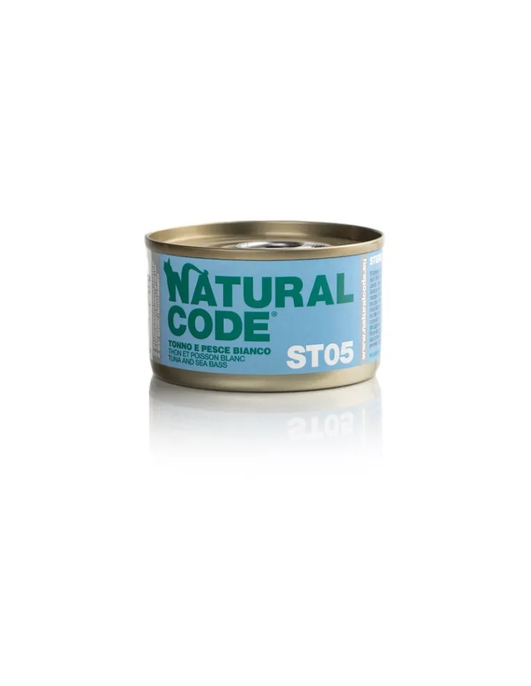 Natural Code Tonno e Pesce Bianco 85g Steril ST05