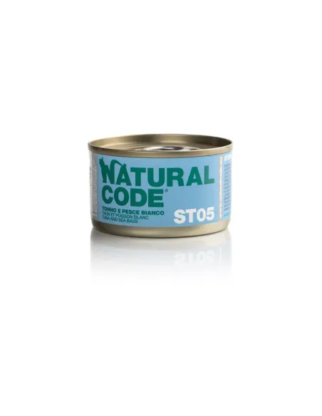 Natural Code Tonno e Pesce Bianco 85g Steril ST05 Natural Code Tonno e Pesce Bianco 85g Steril ST05