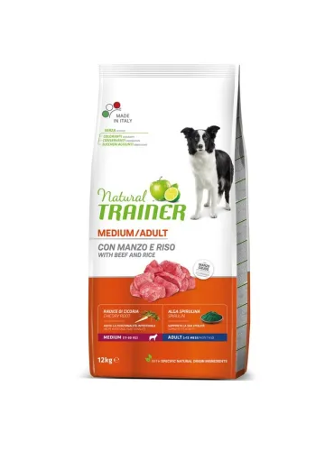 Natural Trainer Adult Medium Manzo 12kg