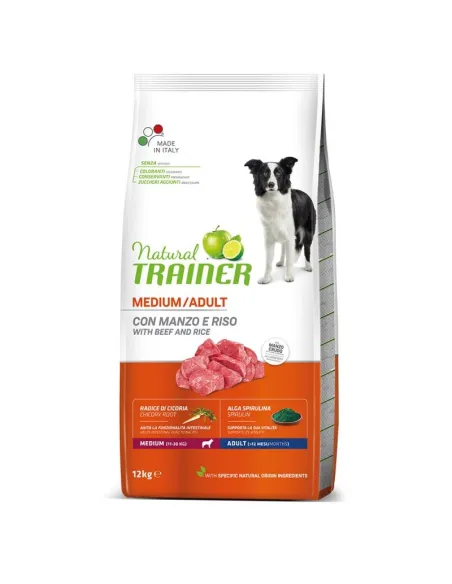 Natural Trainer Adult Medium Manzo 12kg