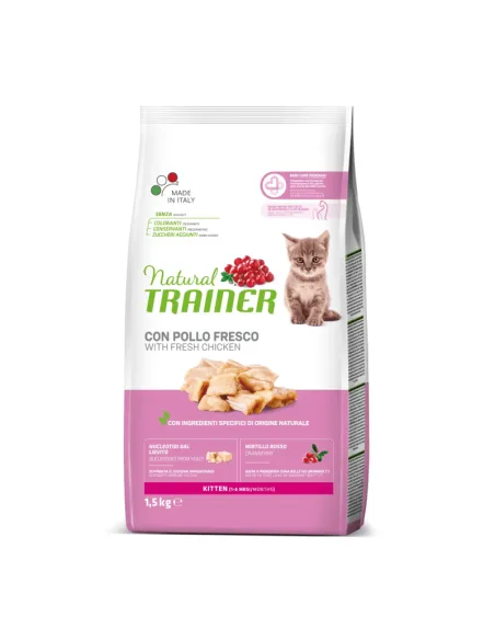 Natural Trainer Kitten Chicken 1.5kg