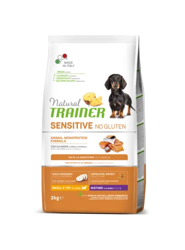Natural Trainer Sensitive Maturity Mini Salmone 2kg