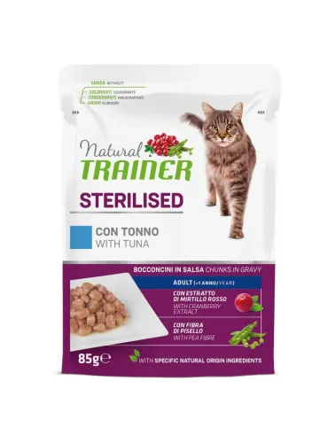 Natural Trainer Sterilised Tonno 85g Busta