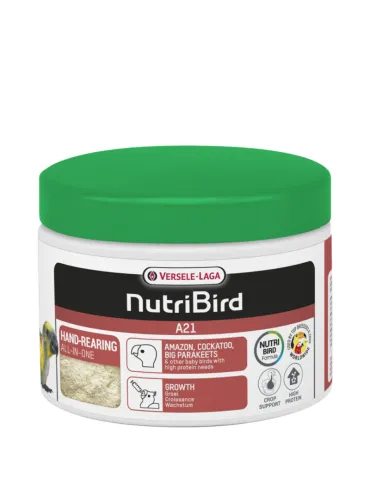 NutriBird A21 Pappa Imbecco per Pappagalli Media Taglia 800g