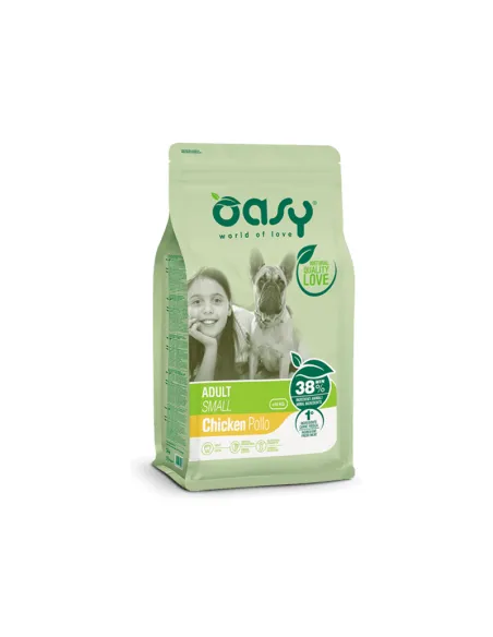 Oasy Adult Small Pollo 3kg Dog Food