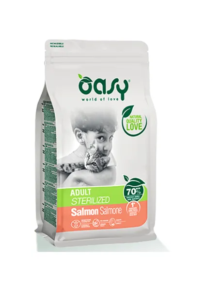 Oasy Adult Sterilizzato Salmone 300g