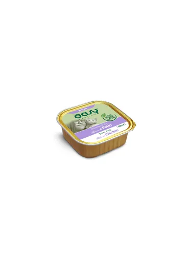 Oasy Delizioso Paté Kitten Pollo 100g Vasch