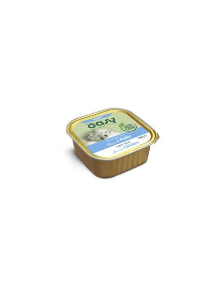 Oasy Delizioso Paté Puppy Pollo 150g Vaschetta Oasy Delizioso Paté Puppy Pollo 150g Vaschetta