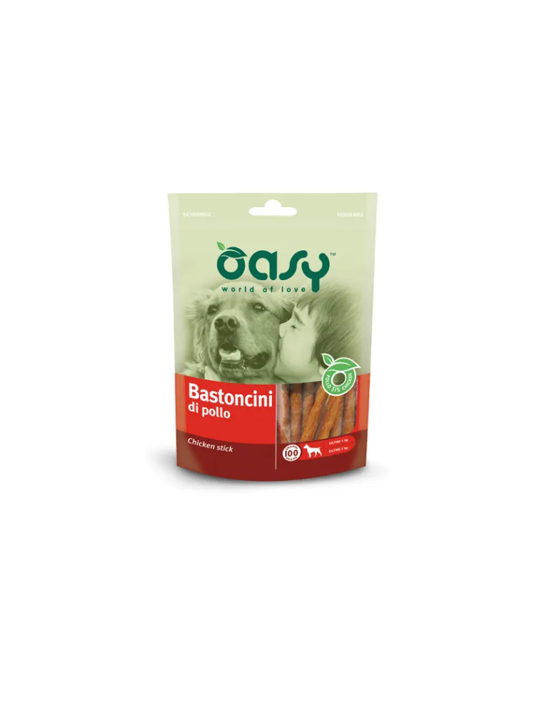 Oasy Dog Snack Bastoncini di Pollo 100g
